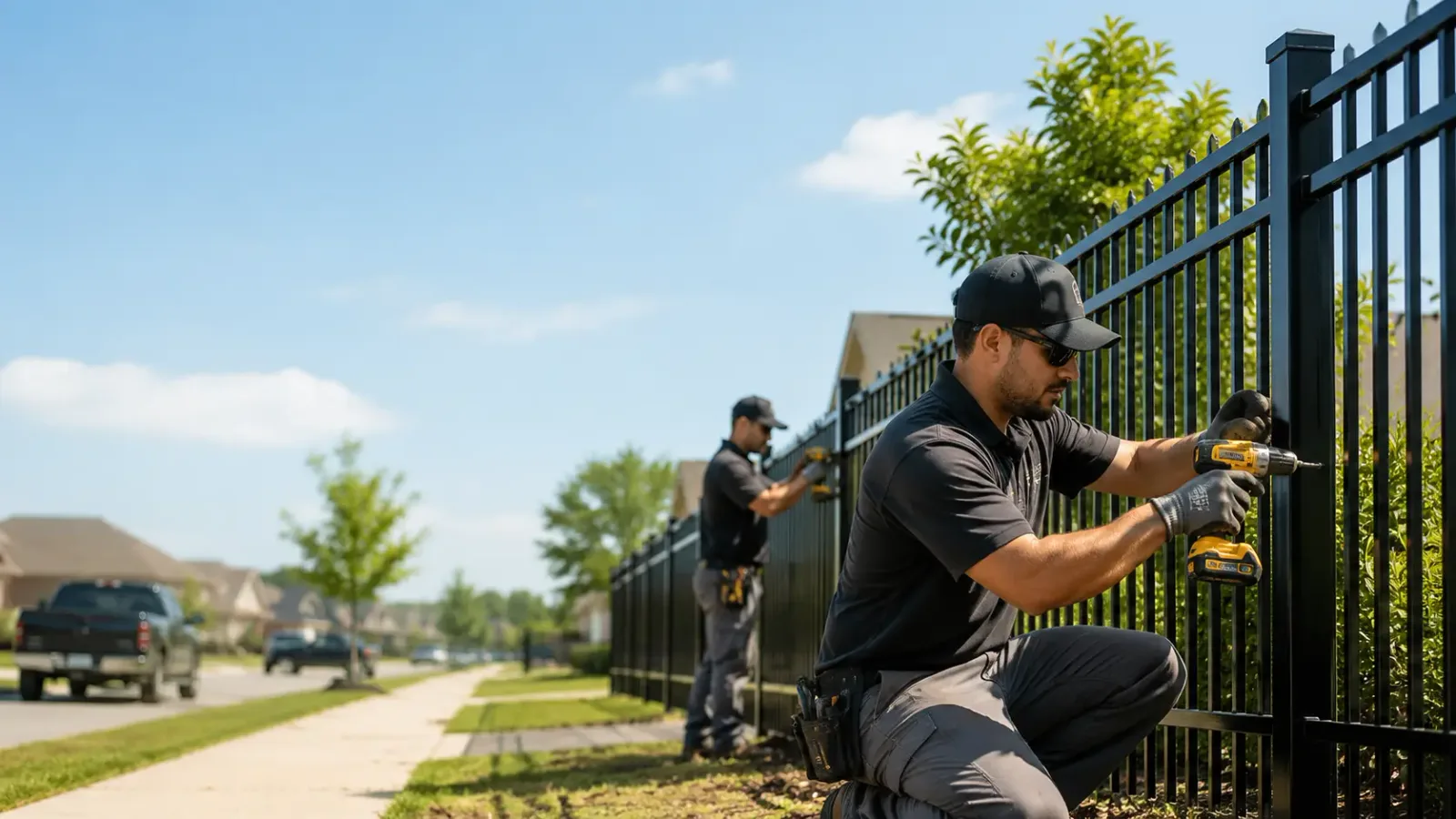 Metal Fence Installation in Sheyenne, ND